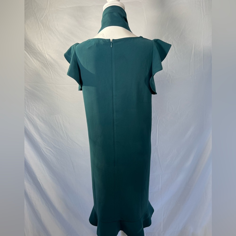 LOFT Teal Midi Dress - Picture 3 of 7